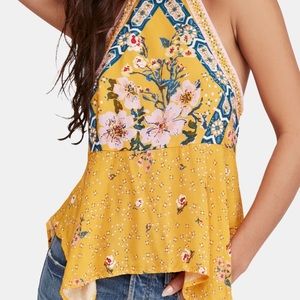 Free people new wave halter top